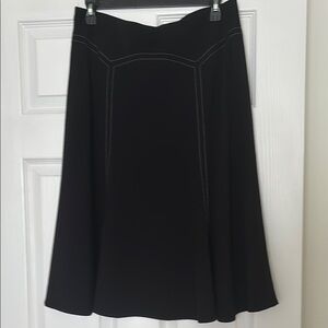 Marks & Spencer Black Midi A-Line Skirt
